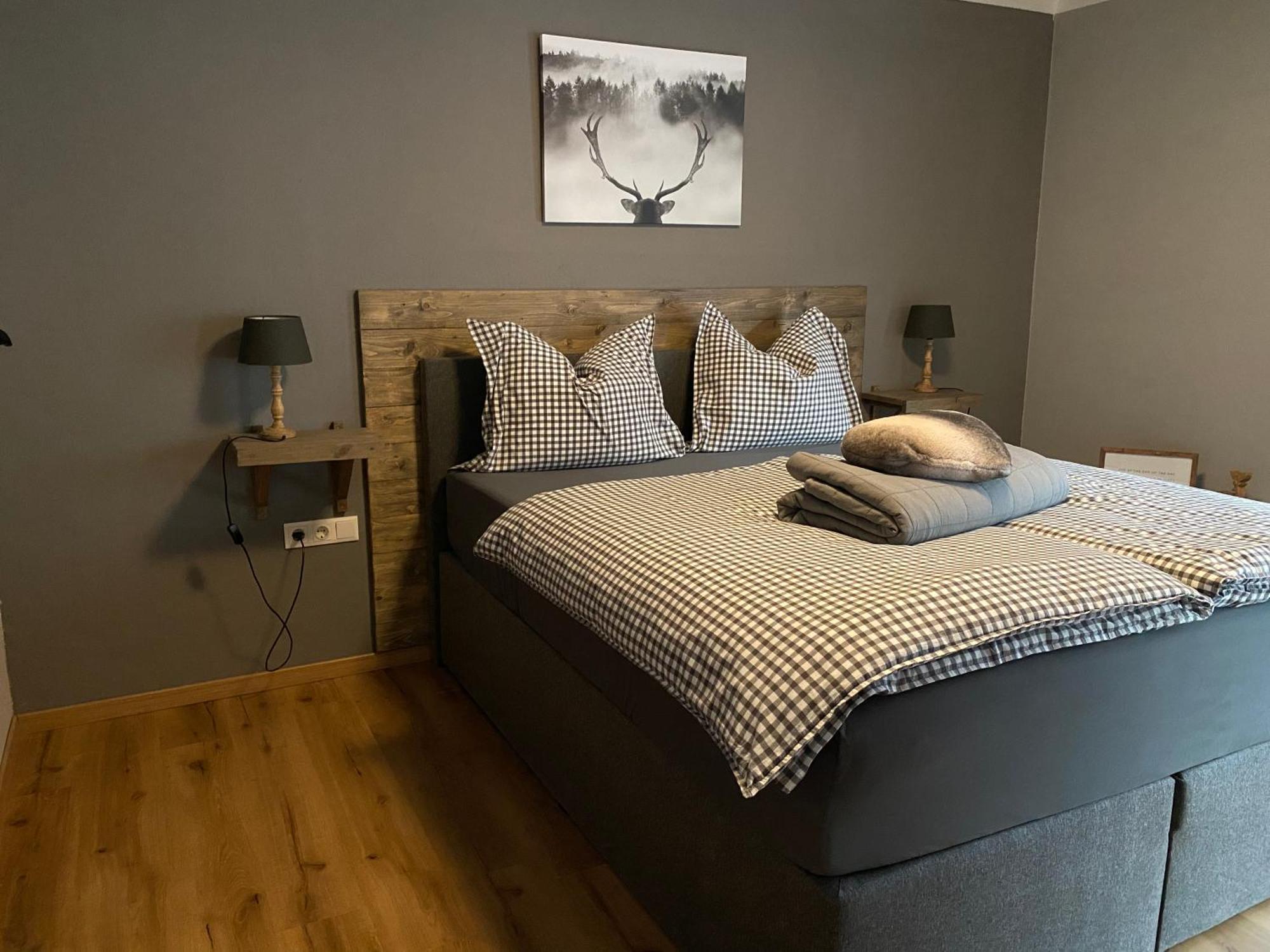 Appartement Brettljause Ferienhaus Fuenf Sinne Döbriach Exteriör bild