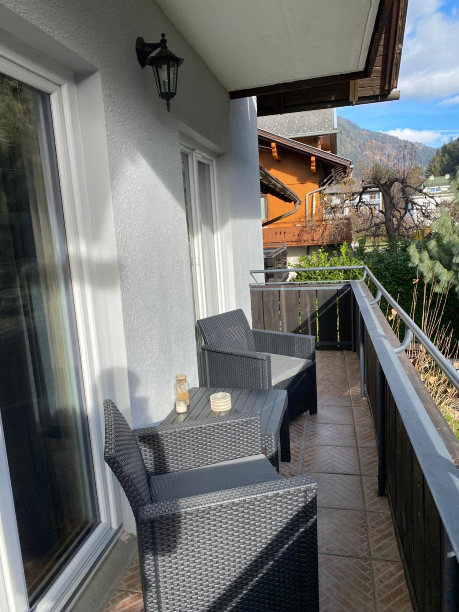 Appartement Brettljause Ferienhaus Fuenf Sinne Döbriach Exteriör bild