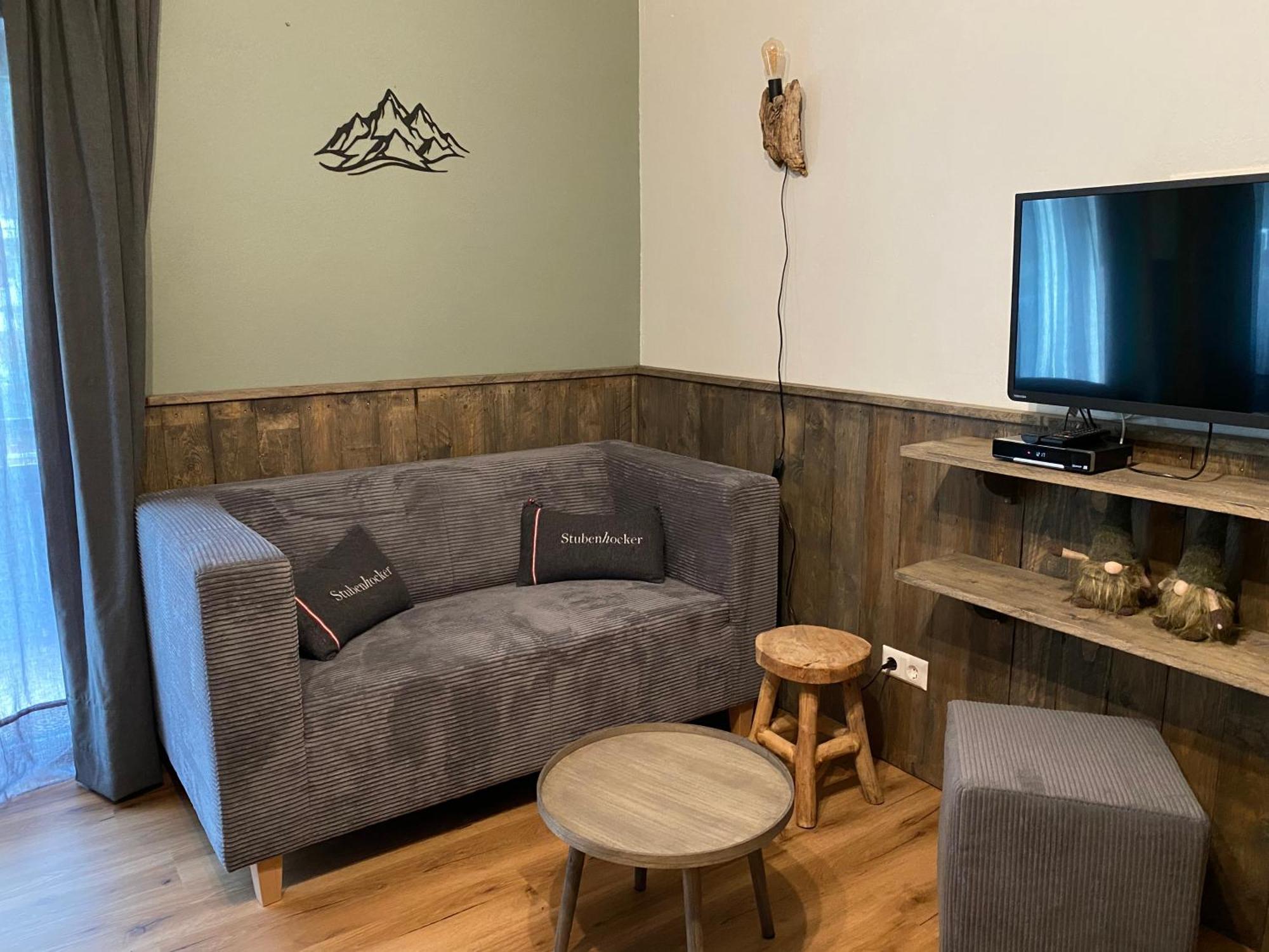 Appartement Brettljause Ferienhaus Fuenf Sinne Döbriach Exteriör bild