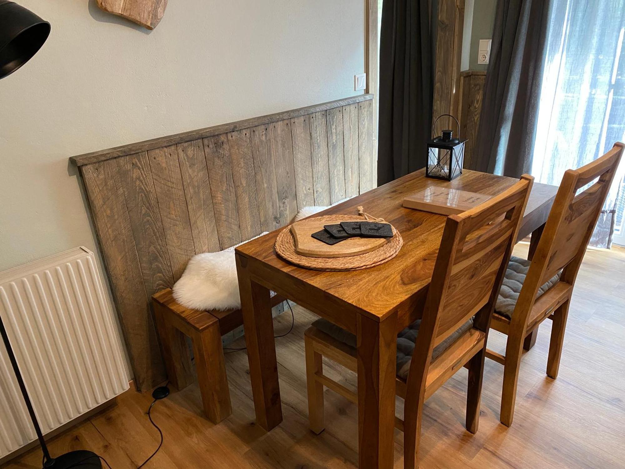 Appartement Brettljause Ferienhaus Fuenf Sinne Döbriach Exteriör bild