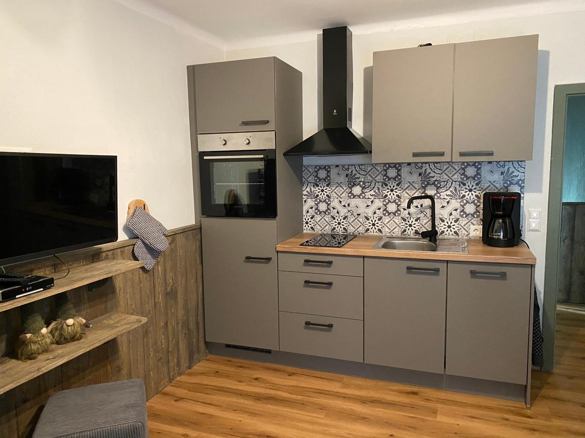 Appartement Brettljause Ferienhaus Fuenf Sinne Döbriach Exteriör bild